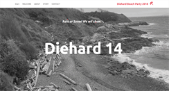 Desktop Screenshot of diehardparty.com